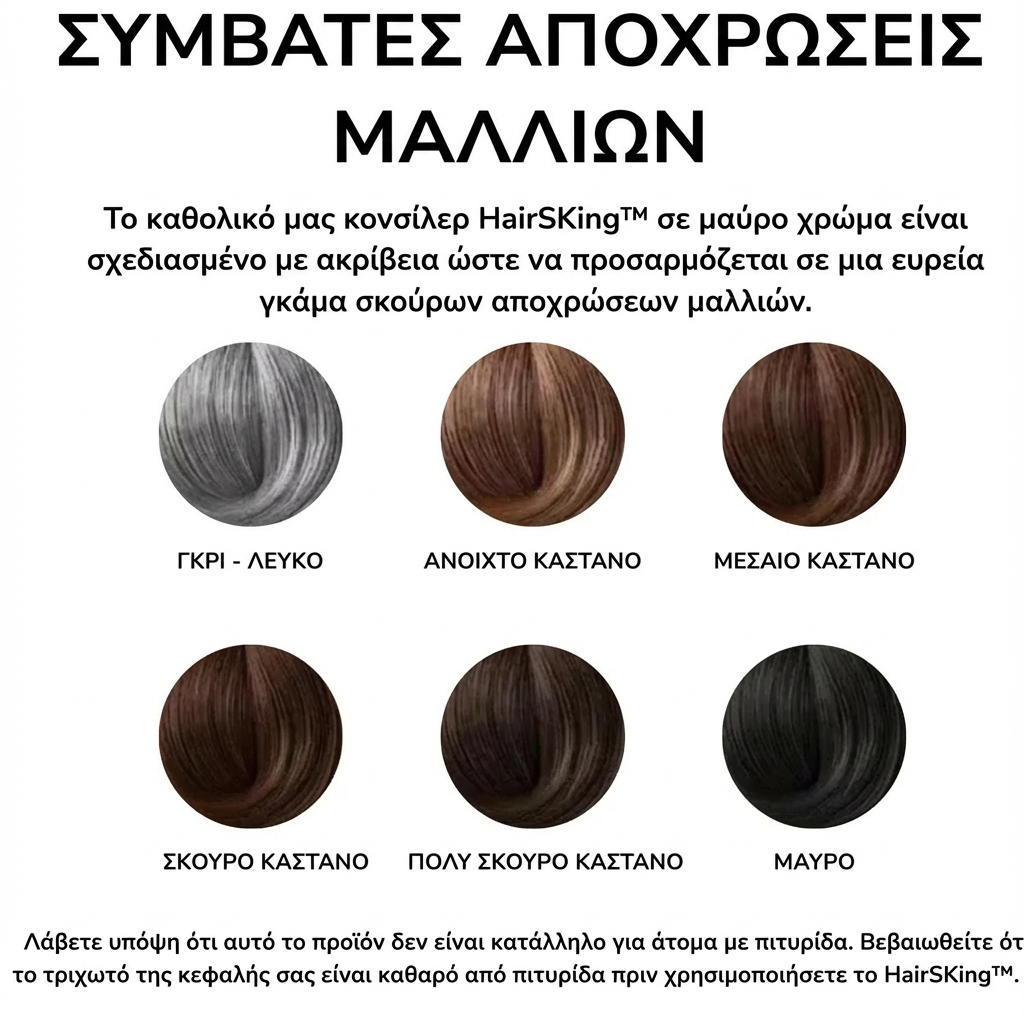HairsKing™ – Κρέμα Μαλλιών για Άμεση Πυκνότητα