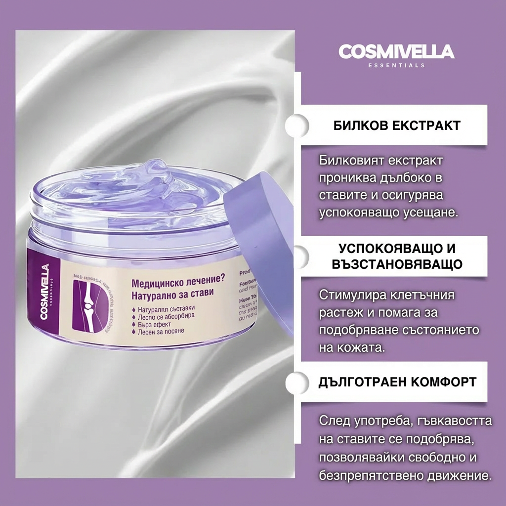 2x Крем Caldelixir - Естествено Медицинско Лечение за Ставите